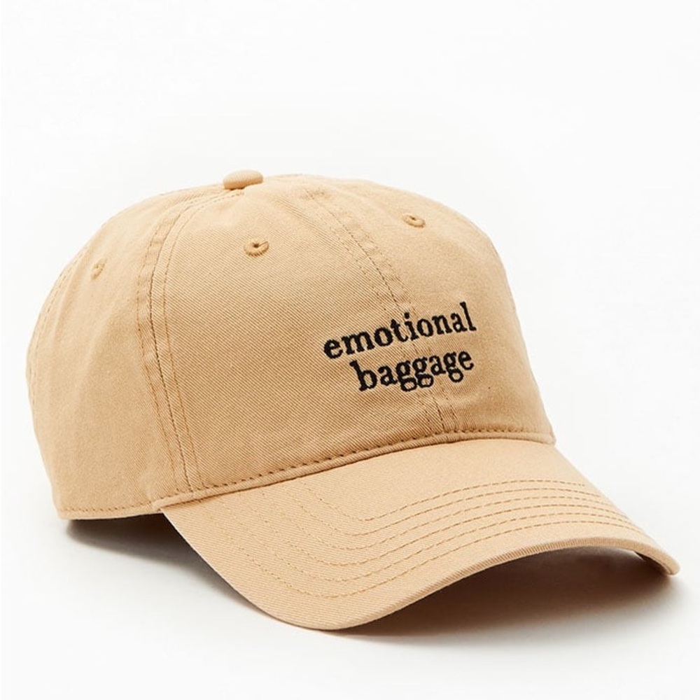 Pacsun emotional baggage cap